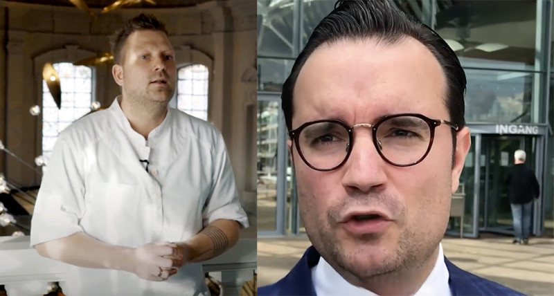 Brokkenpiloot Omar Souidi verdedigt sterrenchef Bril die stagiair aanreed