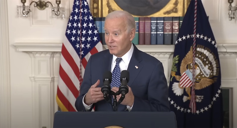 Biden zegt dat er niks mis met zijn geheugen, maar beweert dan dat Mexico aan de Gazastrook grenst (video)