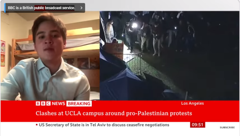 Anti-Israëlische groepen op Amerikaanse universiteiten: prominente jihadist herhaalt advies om protest van campussen naar ambassades te verhuizen