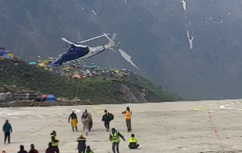 Tollende helikopter maakt toch een miraculeuze landing (video)