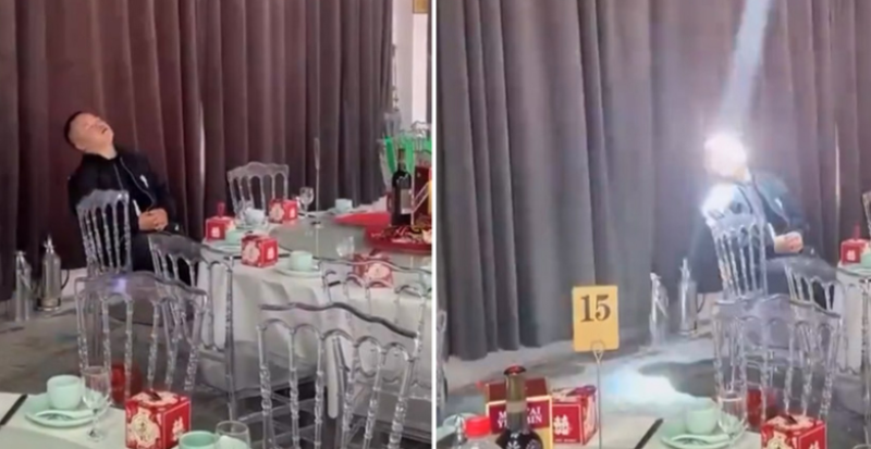 Slaapkop weigert het licht te zien (video)