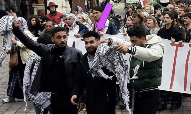 Hoe is ‘t mogelijk dat een terrorist aan kop van betoging in Gent loopt?