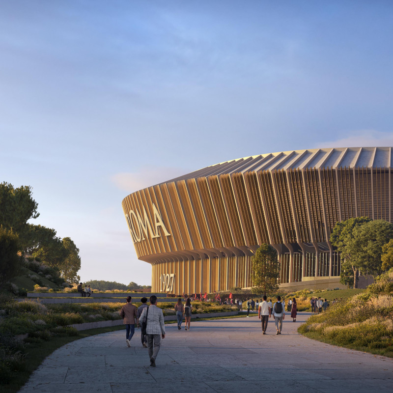Rome krijgt er een 'nieuw Colosseum' bij (video)