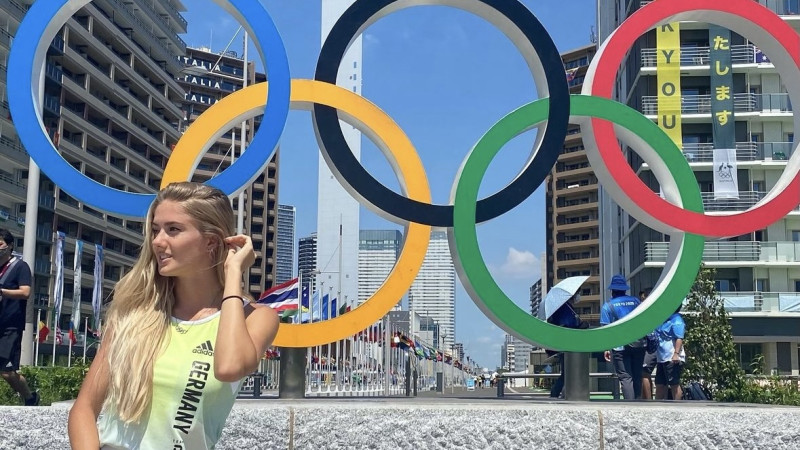 Ravissante Duitse Alicia is een reden meer om naar de Olympische Spelen te kijken