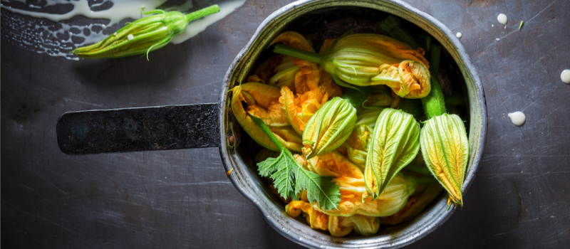 Koken met courgettebloemen: eetbare kunstwerken op je bord