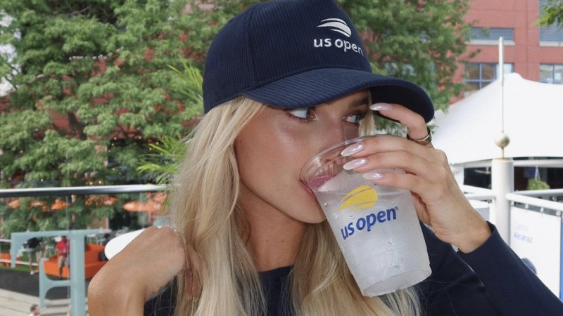 📸 Tennis-WAG Morgan is de enige reden waarom Taylor Fritz de US Open verloor