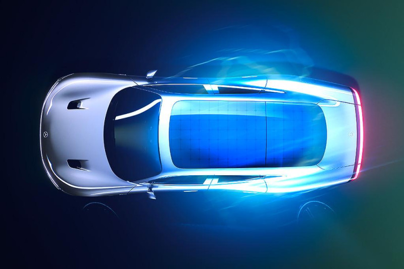 Mercedes-Benz onthult revolutionaire autolak die werkt als een zonnepaneel