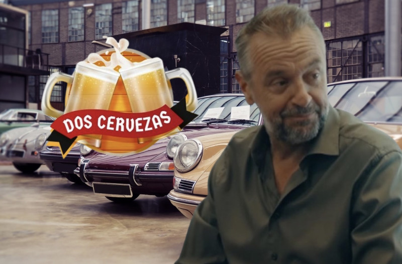 Allé hup, Tom Waes zat dieper  in het glas dan in zijn Porsche!