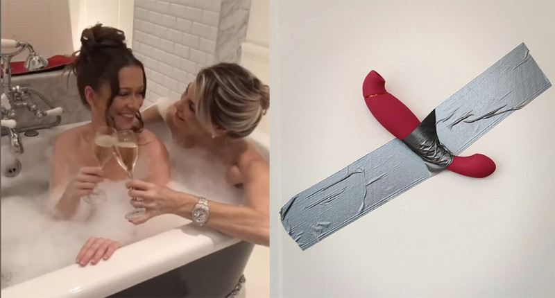 🎥   Tanja Dexters verkoopt haar pikant speeltje als kunstwerk