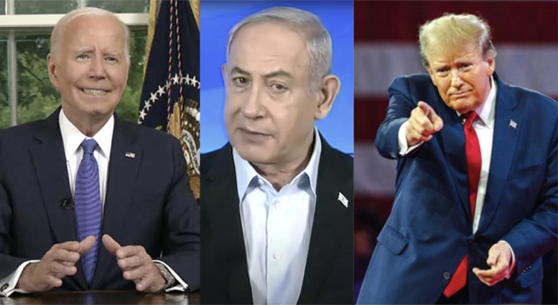 De vredesdans van Biden en Trump: wie mag de pluimen op zijn hoed steken voor bestand in Gaza?