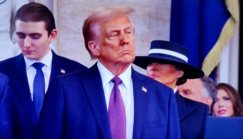 Donald John Trump, de gezant van god, die doet wat hij belooft