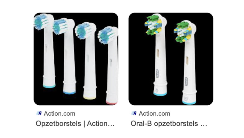 Duur is niet altijd beter: dure Oral-B borstel (7,00 euro) verslagen door Action-opzetborstel (0,31 euro)