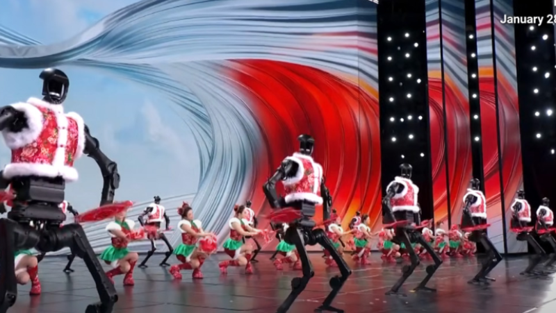 🎥 China maakt indruk met deze dansende robots