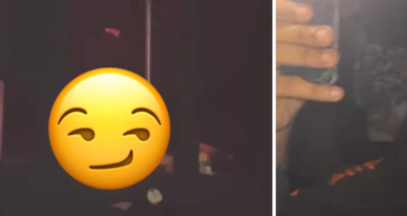 🎥 Hitsig koppeltje geeft van katoen in drukke nachtclub