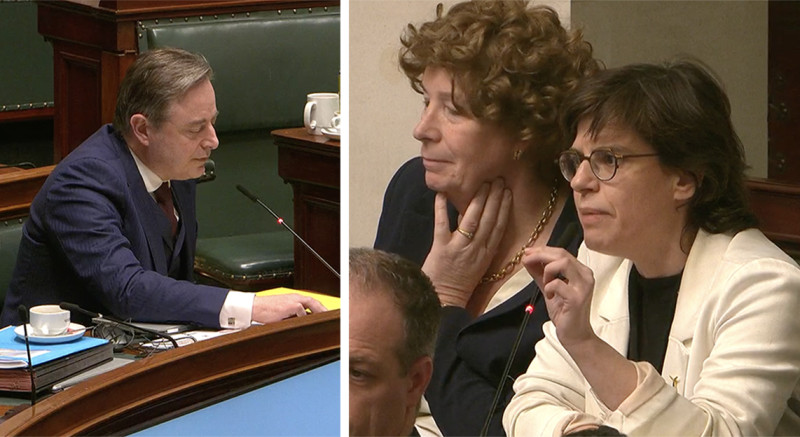 🎥  De Wever blaast stoom af tegen Van der Straeten: "Hoe durft gíj die vraag hier nu te stellen?"