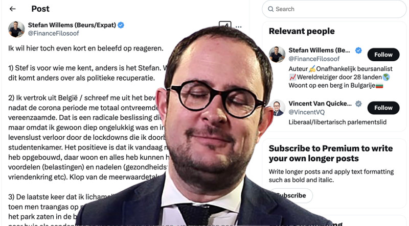 🎥 Van Quickenborne wordt stevig op zijn plaats gezet door succesvolle ondernemer