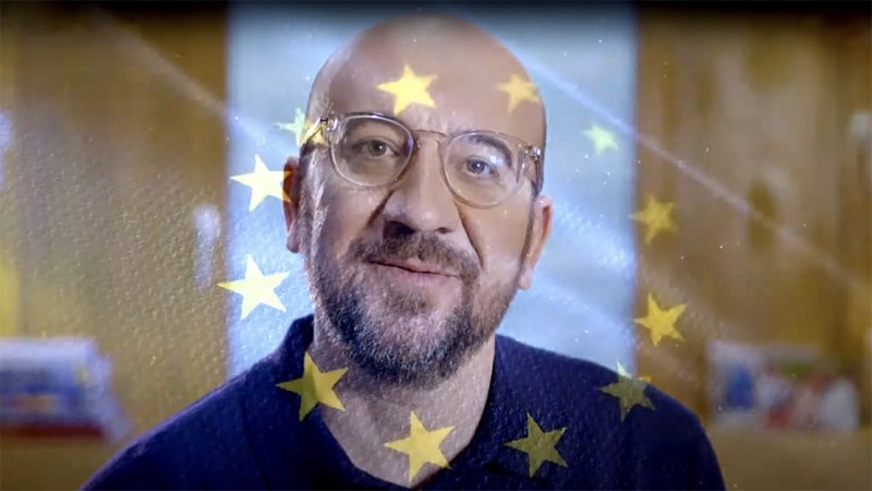 Charles Michel – Charles wie? – pookt de oorlogshysterie op