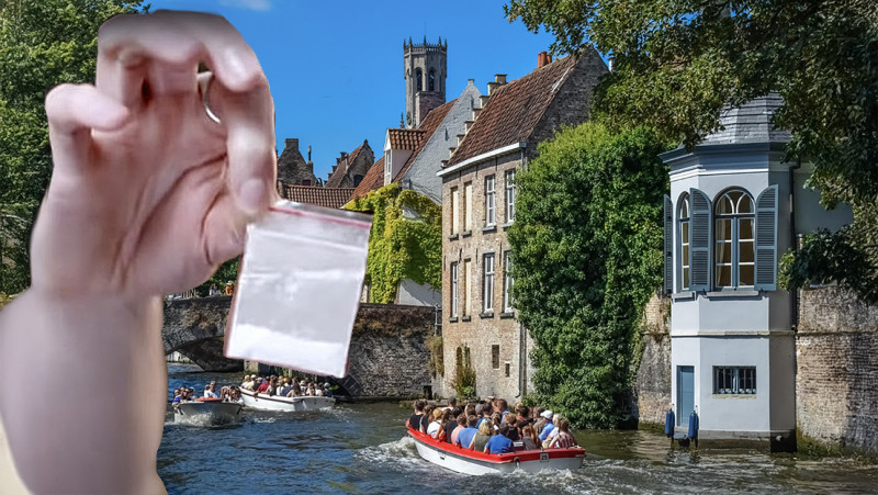 Brugge zet zich op de kaart… als ketaminehoofdstad van Vlaanderen, na Antwerpen