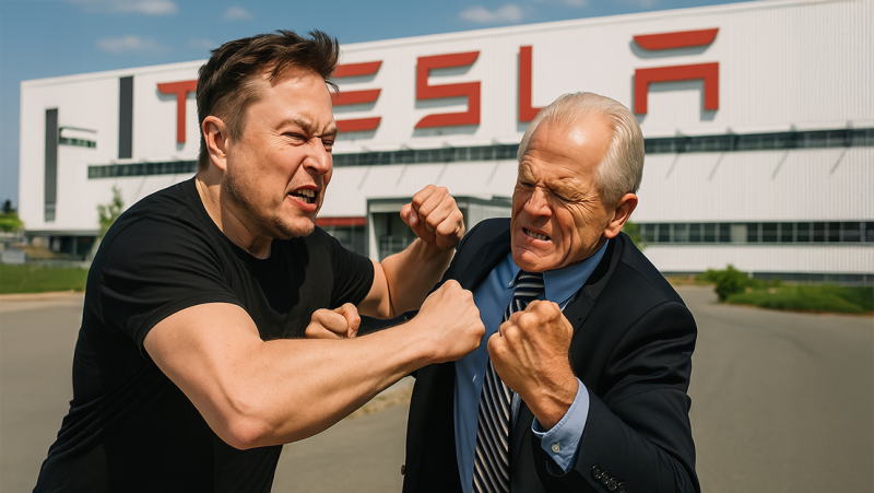 🎥  Musk noemt Trump-adviseur Peter Navarro “dommer dan een zak bakstenen”