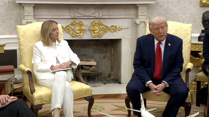 🎥 Trump en Meloni verkondigen de wederopstanding van het Westen