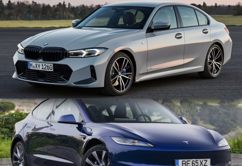 Elon Musk kent het verschil niet tussen een Tesla Model 3 en een BMW 3-serie
