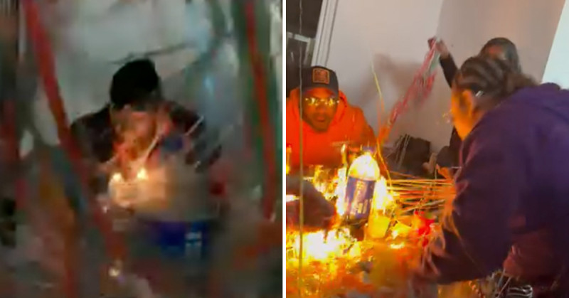 🎥 Waarom je nooit confetti moet afschieten op een taart met brandende kaarsen