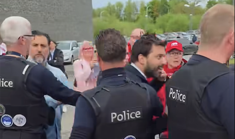 🎥   'Tarzan' Bouchez wil op de vuist met actievoerders