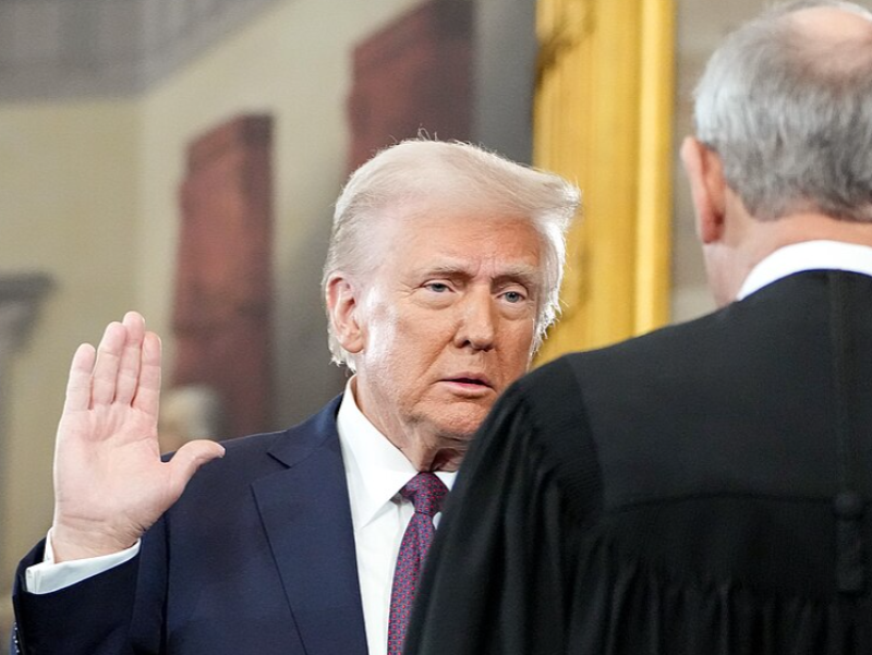 Na vraag over Harvard begint Trump eerst over... Harlem