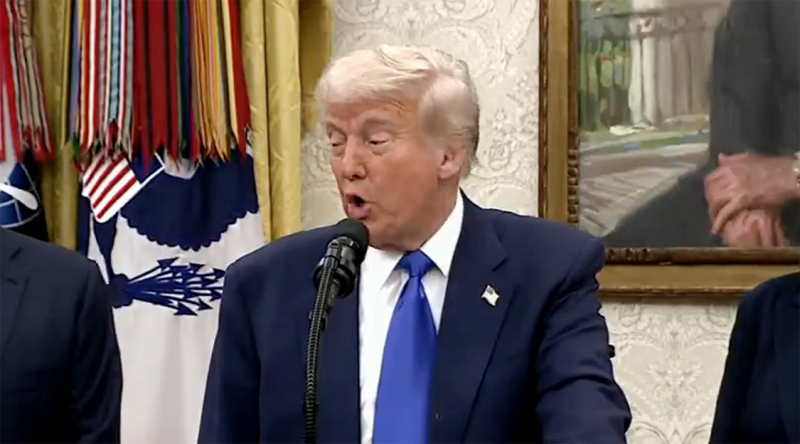 🎥 Trump over zijn pausgrapje: "Katholieken vonden het geweldig"