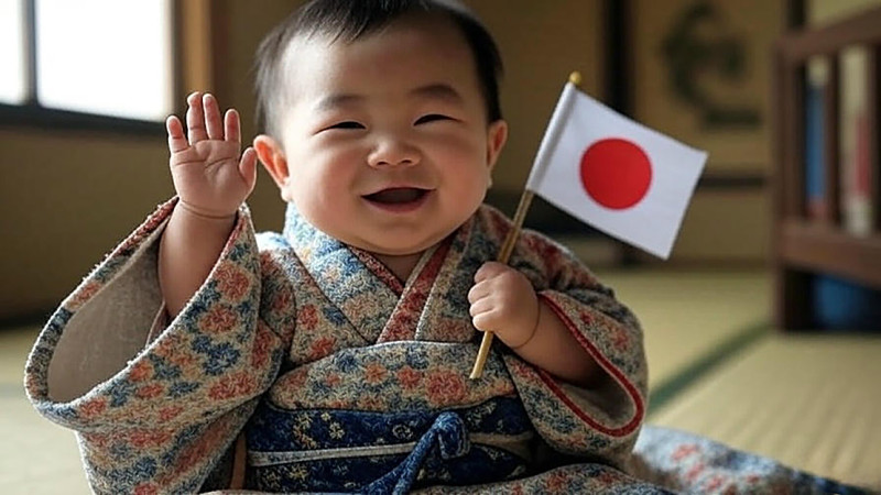 Japanners maken te weinig kinderen