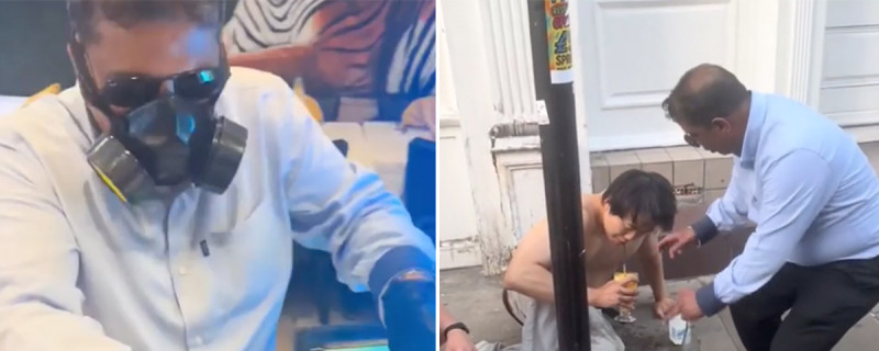 🎥 Man valt bijna flauw na het eten van Londens ‘heetste curry’