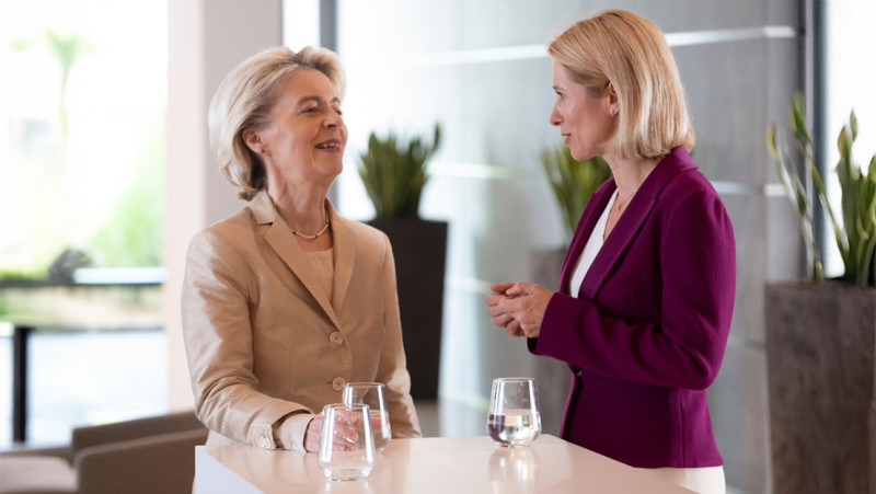Von der Leyen en Kallas laten weten dat ze een vluggertje willen