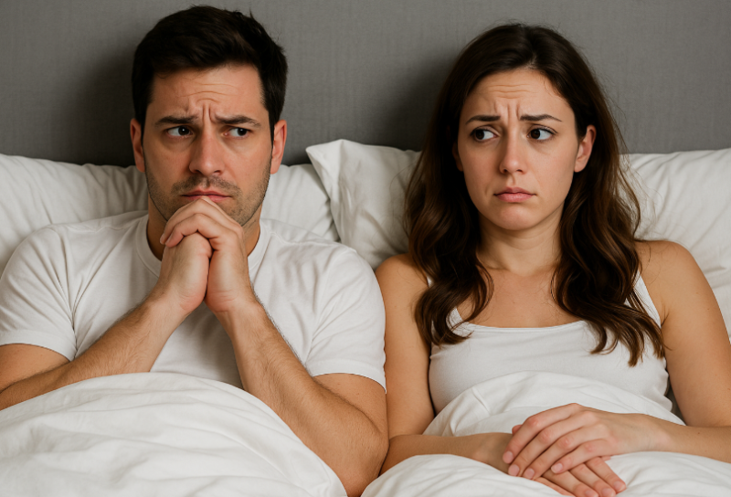 Enquête onthult waarvoor koppels het bangst zijn tijdens liefdesdaad