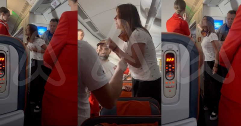 🎥 Juffrouw eist eerste klas te vliegen vanwege haar borsten