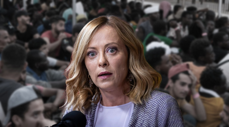 Meloni wil half miljoen migranten aantrekken en – oh ja- tegelijk migratie beperken