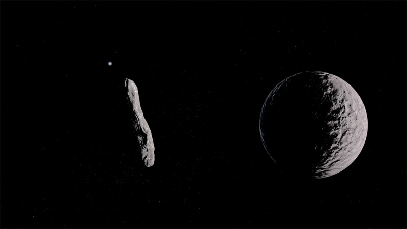 🎥  Interstellaire ‘sigaar’ van twintig kilometer scheert met hoge snelheid langs Mars