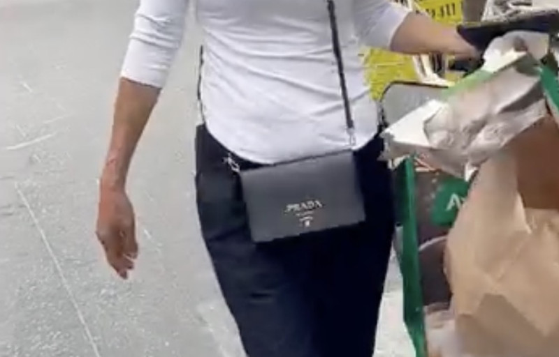 🎥 Vuilzakken zijn te duur? Maar wel een Prada aan je arm, madam!