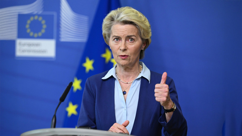 Von der Leyen zwicht voor Trumps dreigementen