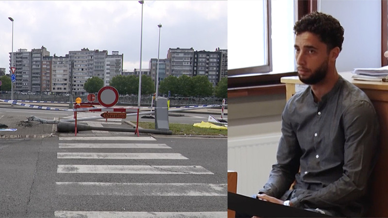 🎥  'Vliegende voetballer' die twee jaar geleden sporthal binnenvloog, crasht opnieuw spectaculair