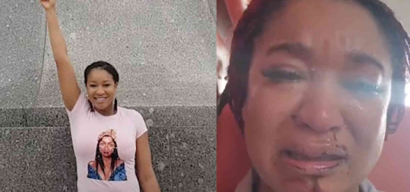 🎥 Zwarte vrouw die de VS ontvluchtte om aan racisme te ontsnappen, in elkaar geslagen in Rusland