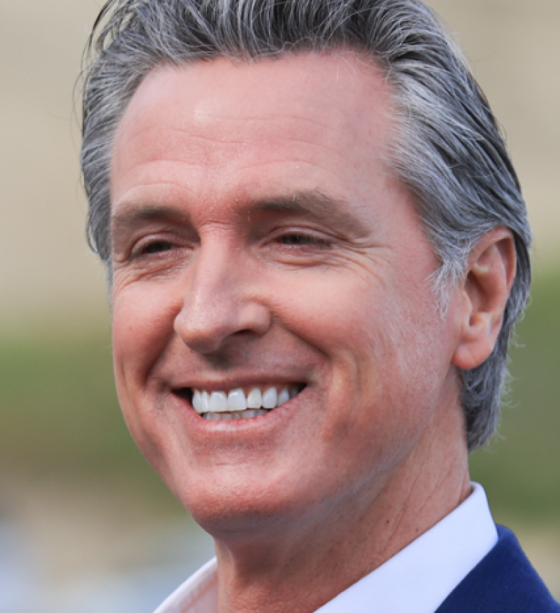 “Gavin Newsom wordt volgende president van VS“