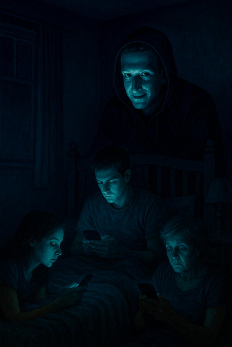 Meta: het dubbele gezicht van het onverstoorde monster in elke huiskamer