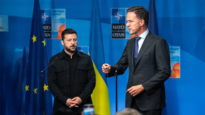 NAVO-baas Rutte wil dat Oekraïne het verlies van grondgebied slikt