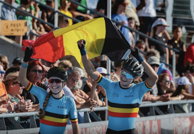 Fran Vanhoutte schittert op Wereldspelen met vier medailles