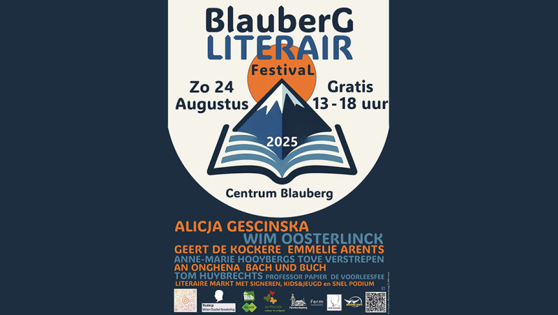 Blauberg Literair: een dag vol boeken en poëzie in Herselt