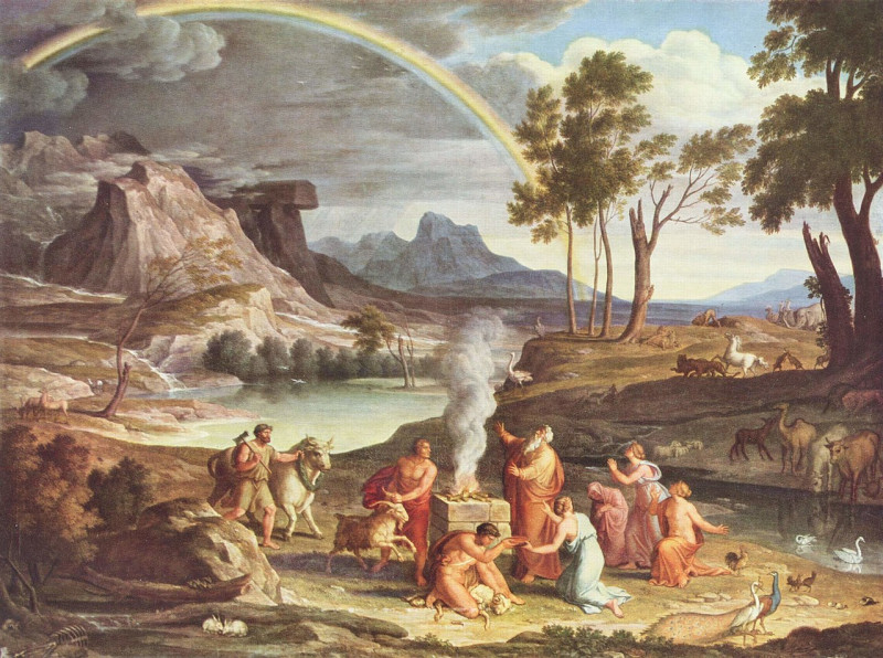 Pastor vertelt kinderen dat Noah's regenboog voor LGBT-gemeenschap staat