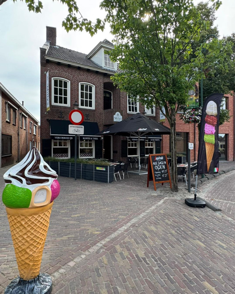 Culinaire verwennerij bij Milly's IJsboutique in Baarle-Hertog