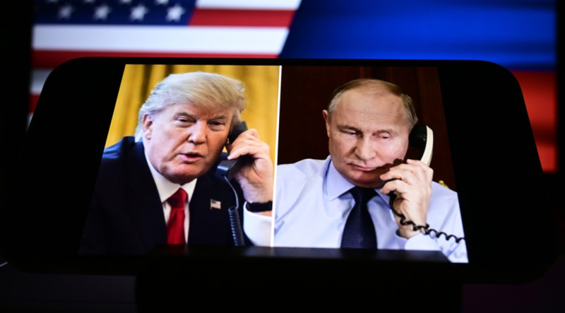 Trump is boos op Poetin omdat die na zijn telefoontje bommen blijft gooien