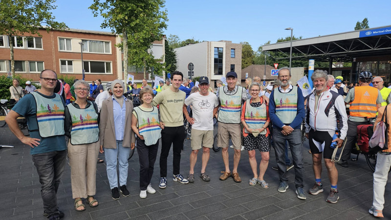 Mortsel verwelkomt eerste Kidical Mass voor veilig fietsplezier