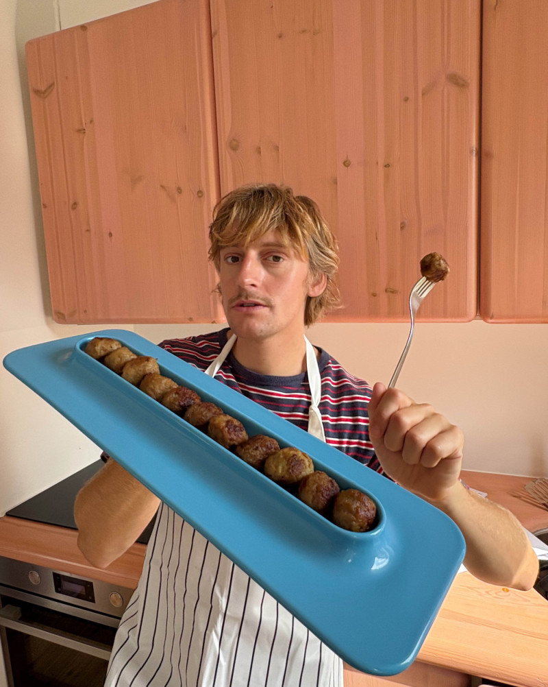 IKEA onthult uniek designbord voor Zweedse gehaktballen